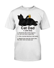 CAT DAD Classic T-Shirt front
