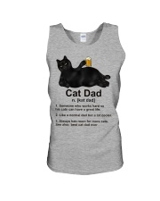 CAT DAD Unisex Tank tile