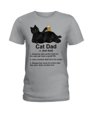 CAT DAD Ladies T-Shirt tile