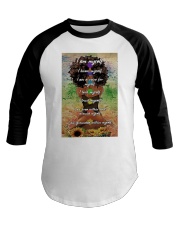I AM MYSELF Baseball Tee tile