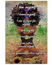 I AM MYSELF 11x17 Poster front