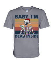 BABY I'M DEAD INSIDE V-Neck T-Shirt tile