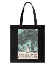 AND SHE LIVED HAPPILY EVER AFTER Tote Bag tile