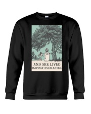AND SHE LIVED HAPPILY EVER AFTER Crewneck Sweatshirt tile
