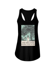 AND SHE LIVED HAPPILY EVER AFTER Ladies Flowy Tank tile