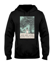 AND SHE LIVED HAPPILY EVER AFTER Hooded Sweatshirt tile