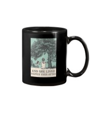 AND SHE LIVED HAPPILY EVER AFTER Mug tile