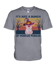 IT'S JUST A BUNCH OF HORKUS PORKUS V-Neck T-Shirt tile