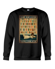 AND SHE LIVED HAPPILY EVER AFTER Crewneck Sweatshirt tile