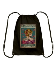 BLONDE - THEY WHISPERED TO HER Drawstring Bag tile