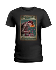 IT AIN'T OVER UNTIL GOD Ladies T-Shirt tile