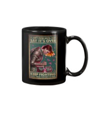 IT AIN'T OVER UNTIL GOD Mug tile