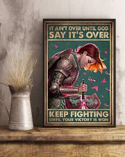 IT AIN'T OVER UNTIL GOD 11x17 Poster lifestyle-poster-3