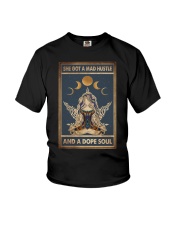 SHE GOT A MAD HUSTLE AND A DOPE SOUL Youth T-Shirt tile