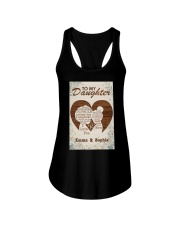 TO MY DAUGHTER - CUSTOM NAME Ladies Flowy Tank tile