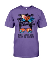 SASSY SINCE BIRTH SALTY BY CHOICE Premium Fit Mens Tee tile