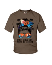 SASSY SINCE BIRTH SALTY BY CHOICE Youth T-Shirt tile