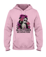 IN OCTOBER WE WEAR PINK Hooded Sweatshirt front