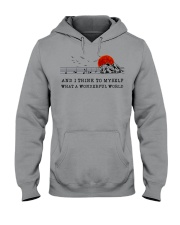 AND I THINK TO MYSELF WHAT A WONDERFUL WORLD Hooded Sweatshirt tile