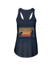 SORRY I MISSED YOUR CALL I WAS ON MY OTHER LINE Ladies Flowy Tank tile