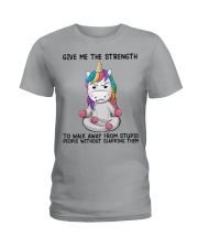 GIVE ME THE STRENGTH Ladies T-Shirt tile