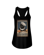 I JUST BAKE YOU SOME SHUT THE FUCUPCAKE Ladies Flowy Tank tile