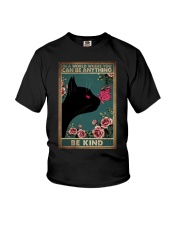IN A WORLD WHERE YOU CAN BE ANYTHING BE KIND Youth T-Shirt tile