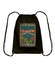 LIVE BY THE SUN LOVE BY THE MOON Drawstring Bag tile