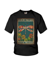 LIVE BY THE SUN LOVE BY THE MOON Youth T-Shirt tile