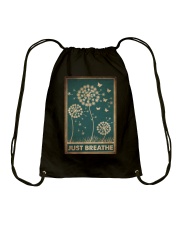 JUST BREATHE Drawstring Bag tile