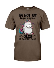 I'M NOT FAT Classic T-Shirt tile