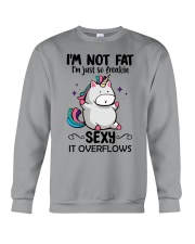 I'M NOT FAT Crewneck Sweatshirt tile