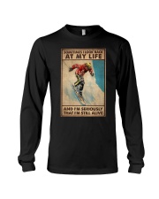 SOMETIME I LOOK BACK AT MY LIFE Long Sleeve Tee tile
