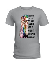 ASSUMING I'M JUST AN OLD LADY Ladies T-Shirt tile