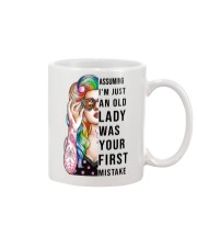 ASSUMING I'M JUST AN OLD LADY Mug tile