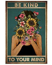 BE KIND TO YOUR MIND 11x17 Poster front