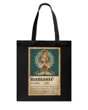NAMASTÉ Tote Bag tile