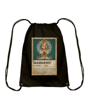 NAMASTÉ Drawstring Bag tile