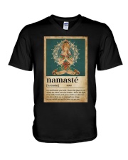 NAMASTÉ V-Neck T-Shirt tile