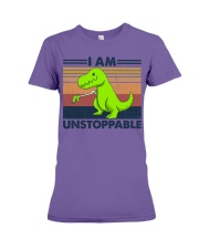I AM UNSTOPPALE Premium Fit Ladies Tee tile