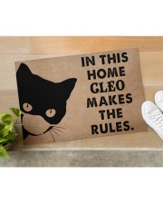 CAT - DOORMAT - CUSTOM NAME Doormat 34" x 23" aos-doormat-34-x-23-lifestyle-front-11