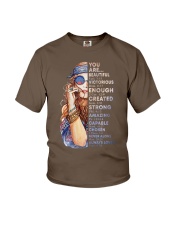 HIPPIE GIRL YOU ARE Youth T-Shirt tile