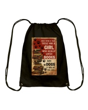 ONCE UPON A TIME THERE WAS A GIRL Drawstring Bag tile