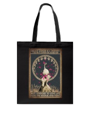 BREAST CANCER IS A JOURNEY Tote Bag tile