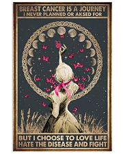 BREAST CANCER IS A JOURNEY 11x17 Poster front