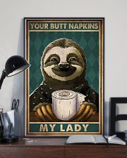 YOUR BUTT NAPKINS MY LADY 11x17 Poster lifestyle-poster-2