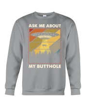 ASK ME ABOUT MY BUTTHOLE Crewneck Sweatshirt tile