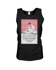 ONCE UPON A TIME - BOOK PINK PATTERN Unisex Tank tile