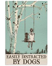 EASILY DISTRACTED BY DOG 11x17 Poster front