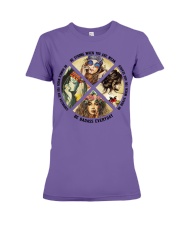 BE STRONG WHEN YOU ARE WEAK Premium Fit Ladies Tee tile